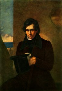 Portrait du poète Nestor Vassilievitch Koukolnik - Antonio Molinari