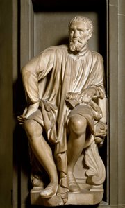 Portrait du sculpteur, peintre et architecte Michel-Ange - Antonio Novelli