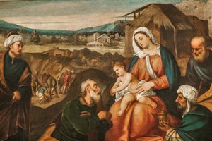 Adoration des Mages, détail - Antonio Palma
