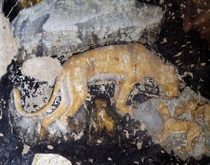 Chien (détail) - Antonio Pisanello