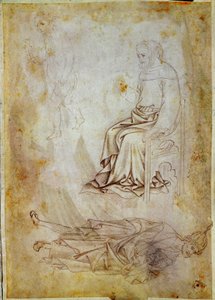 Dessin par Antonio di Puccio Pisano dit Pisanello (1395-1455) Chantilly, Musée Condé - Antonio Pisanello