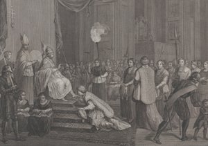 Couronnement du pape Pie VI, 1801 - Antonio Poggioli