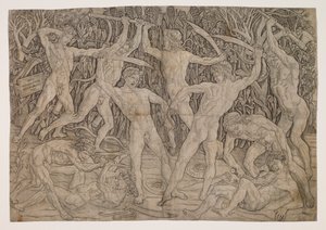 Bataille des Nus - Antonio Pollaiuolo
