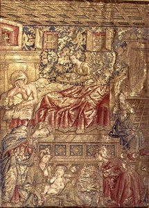 La Naissance de Saint Jean-Baptiste (tapisserie) - Antonio Pollaiuolo