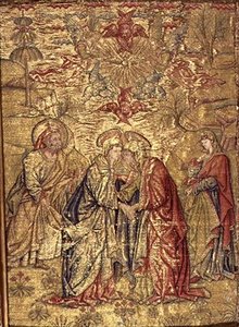 La Visitation, tapisserie représentant des scènes de la vie de Saint Jean-Baptiste - Antonio Pollaiuolo