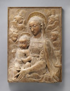 Madone et enfant avec anges, c.1455-60