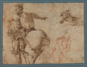 Ein Soldat zu Pferd und andere Studien - Antonio Tempesta