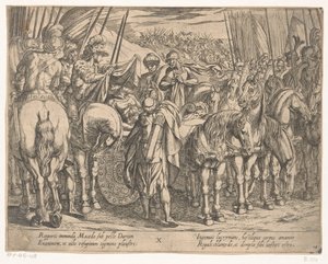 Alexandre le Grand trouve le corps de Darius