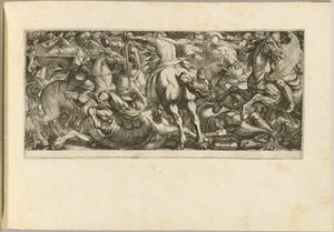 Engagement de cavalerie - Antonio Tempesta