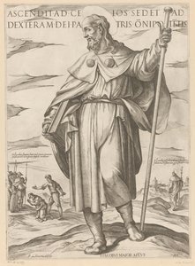 Saint Jacques le Majeur (Christus, Maria en de apostelen) - Antonio Tempesta