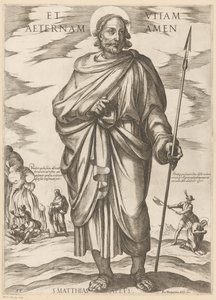 Saint Matthias (Et vitam aeternam amen) (Christ, Marie et les apôtres) - Antonio Tempesta