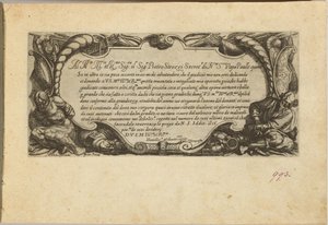 Frontispice : Dédicace à Pietro Strozzi