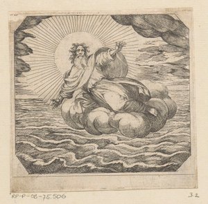 Dieu crée le ciel et la terre - Antonio Tempesta