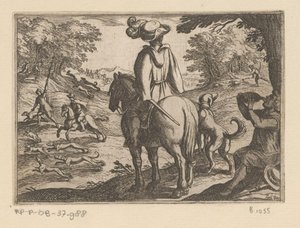 Chasse aux lapins - Antonio Tempesta