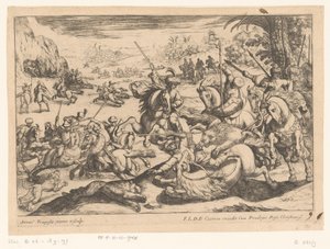 Chasse aux lions - Antonio Tempesta