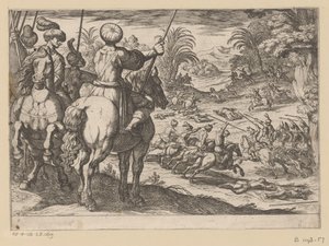 Chasse aux lions - Antonio Tempesta