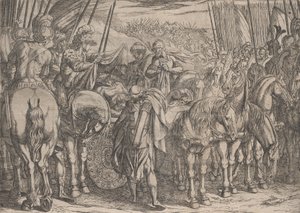 Alexandre trouvant le corps de Darius, des Actes d