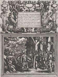 Planche 18 : Illustration du Chant XVIII, de 