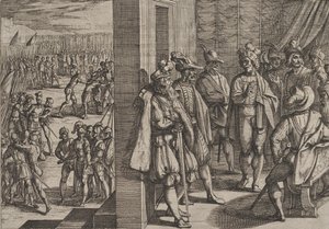 Planche 18 : Réunion secrète de Civilis avec d