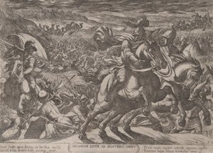 Planche 2: Abraham libérant son neveu Lot, des 
