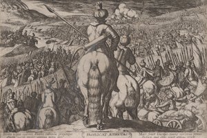 Planche 5: La Défaite des Éthiopiens, des 