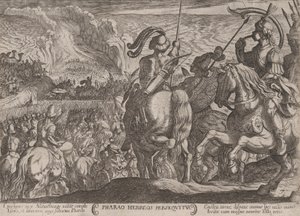 Planche 7: Les Égyptiens poursuivant les Israélites, des 