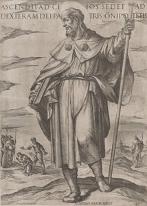Saint Jacques le Majeur, fin du XVIe siècle - Antonio Tempesta