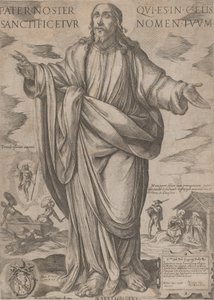 Christ debout, bénissant de 