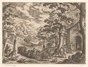 Retour de la chasse - Antonio Tempesta