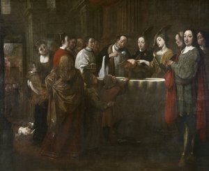 Le baptême de Saint François, vers 1729-33 - Antonio Viladomat