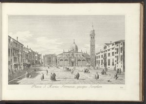 Vue sur Campo Santa Maria Formosa à Venise (Gezichten op gebouwen en pleinen in Venetië)