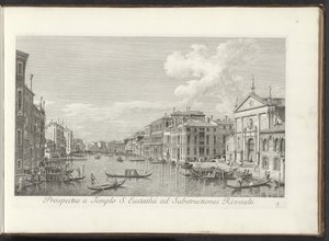 Vue du Grand Canal et de l