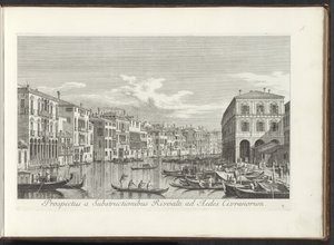 Vue du Grand Canal à Venise