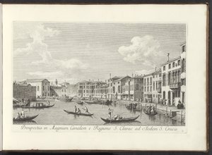 Vue sur le Grand Canal à Venise