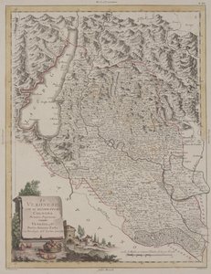 La région de Vérone avec le district de Cologna - Antonio Zatta