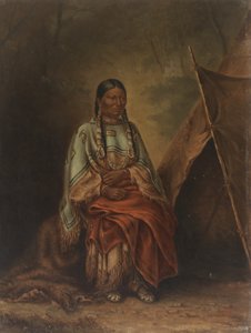 Épouse de Spotted Tail, vers 1887