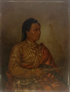 Ta-do-udo-sa Poule des prairies, vers 1887 - Antonio Zeno Shindler