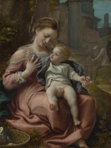 La Madone du Panier, vers 1524