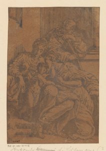 Sainte Famille avec Anne - Antonio da Cremona