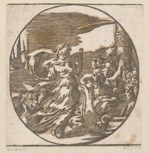 Circé buvant - Antonio da Trento (possibly)
