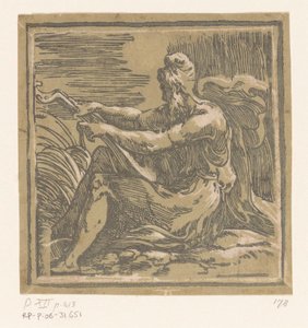 Homme avec un luth - Antonio da Trento