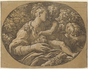 La Vierge à la Rose - Antonio da Trento