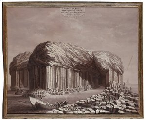 Grotte de Fingal, Écosse - Antonio de Bittio