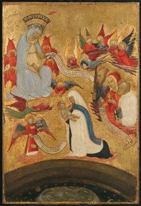 Sainte Francesca Romana tenant l