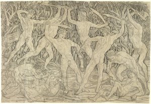 Bataille des nus - Antonio del Pollaiolo