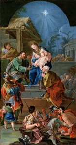 Adoration des mages - Antonio the Elder Gonzalez Velazquez