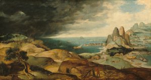 Le martyre de Sainte Catherine - Antwerp 16th Century