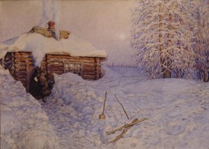 Banya en hiver, 1919