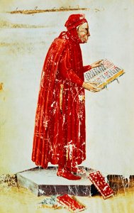 Portrait de Lino Coluccio Salutati (Stignano) - Apollonio di Giovanni di Tommaso