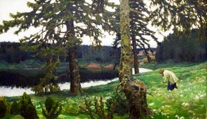 Le Lac, 1902 - Appolinari Mikhaylovich Vasnetsov